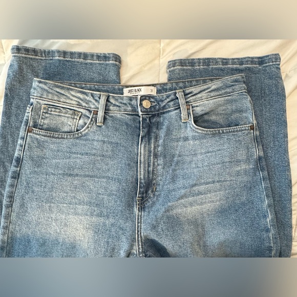 Just Black Denim Jeans size 31 - Picture 3 of 5